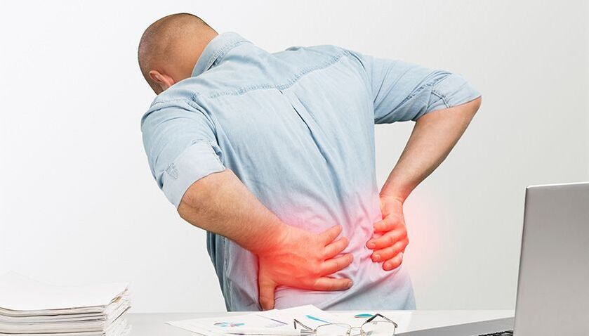 sintomi di mal di schiena