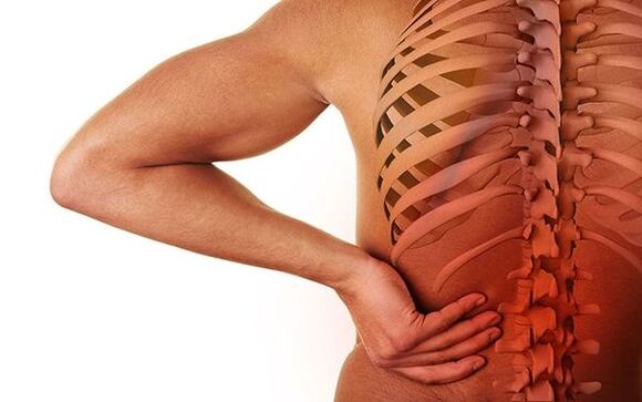 Il dolore è il principale sintomo neurologico dell'osteocondrosi spinale