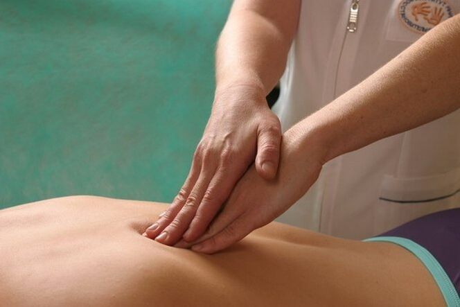 Massaggio per osteocondrosi