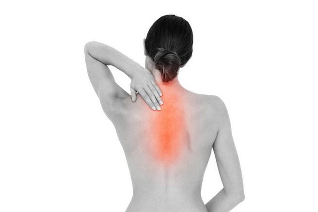 Osteocondrosi della regione toracica